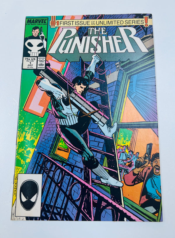 The Punisher Issue 1 Ongoing Series 1st Print (1987)8.0 Grade