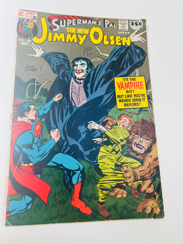 DC - The New Jimmy Olsen Issue 142 Bronze Age Comic (1971)