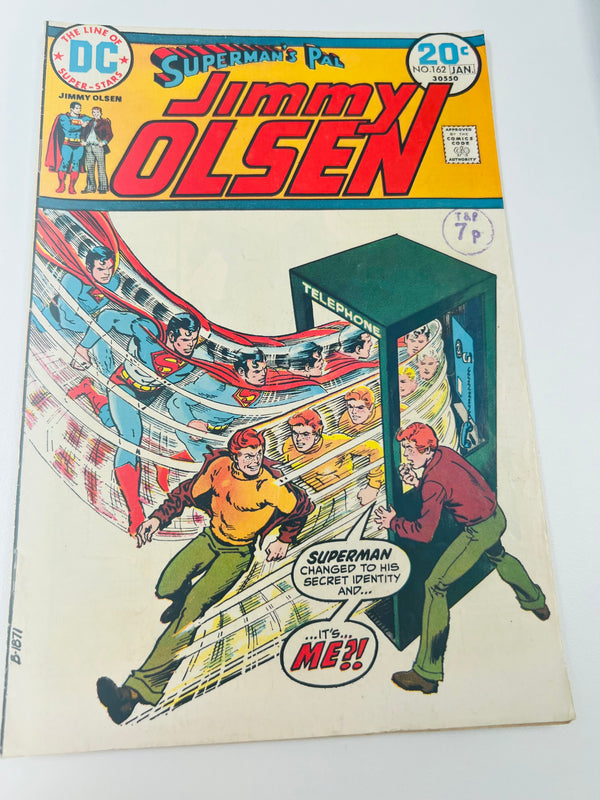 DC - Superman’s Pal Jimmy Olsen Issue 162 Bronze Age Comic (1974)