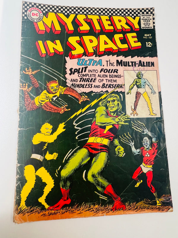 DC - Mystery In Space Issue 107 Silver Age Comic (1966)