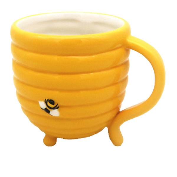 Novelty Upside Down Ceramic Mug - Beehive UMUG16-0