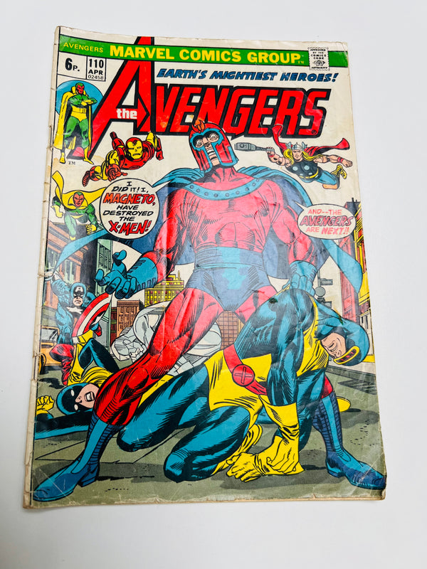 Marvel - The Avengers #110 Bronze Age Comic (1973)