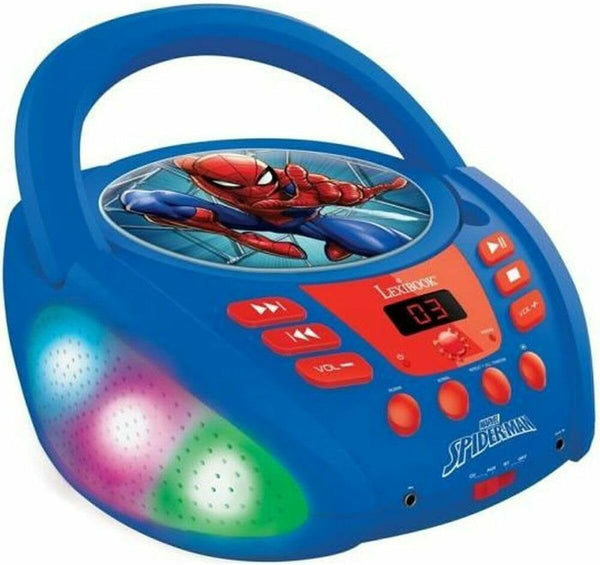 Lexibook- Marvel Spider-Man Bluetooth CD Player for Kids