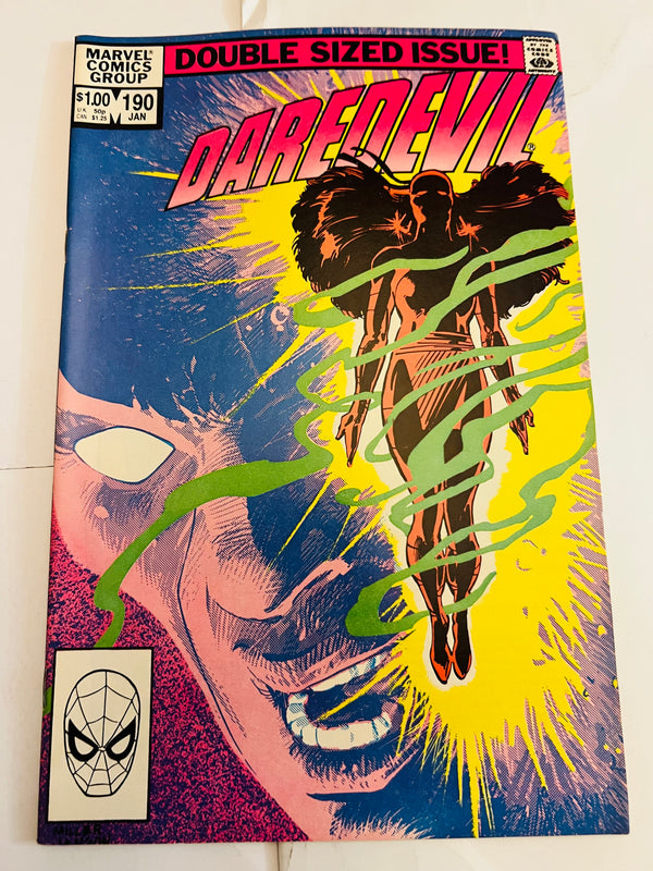 Marvel - Daredevil #190 (1983) Origin of Elektra