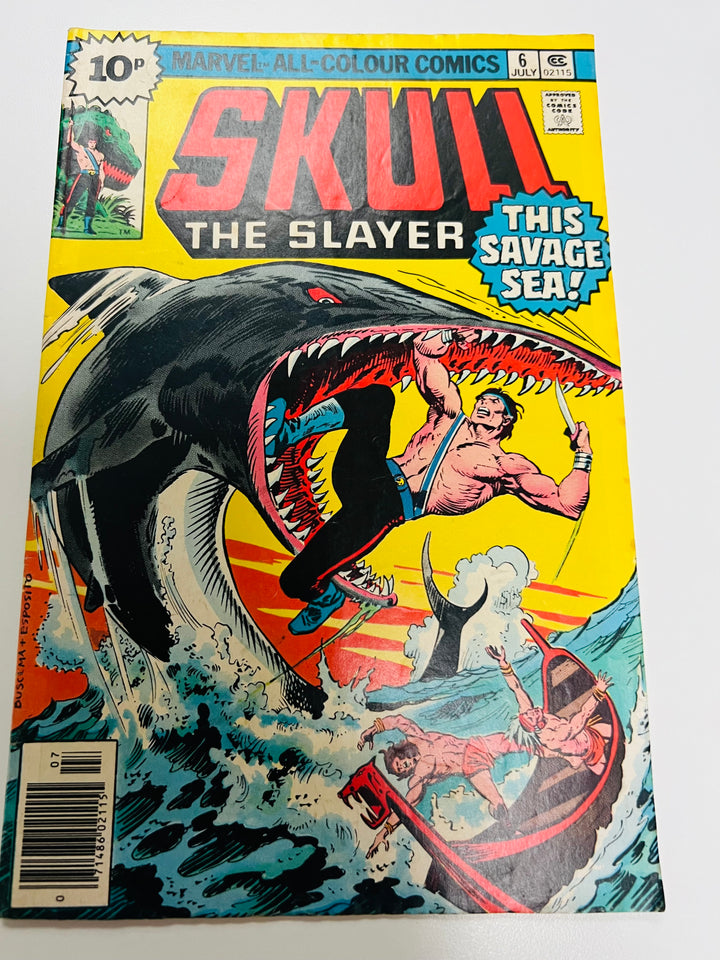 Marvel - Skull The Slayer #6 (1976) by Grin Entertainment Store