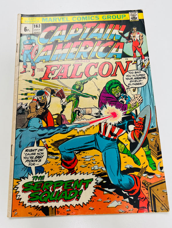 Marvel - Captain America & Falcon #163 (1973)