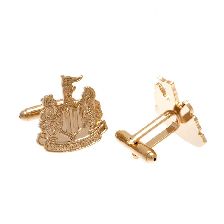 Newcastle United FC Gold Plated Cufflinks by Football>Premier League>Newcastle United FC