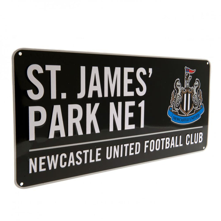 Newcastle United FC Colour Street Sign by Football>Premier League>Newcastle United FC