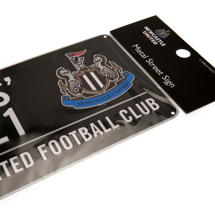 Newcastle United FC Colour Street Sign by Football>Premier League>Newcastle United FC