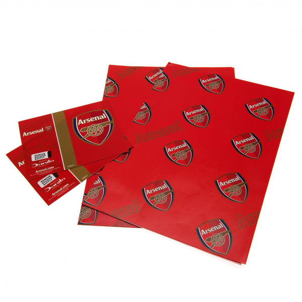 Arsenal FC Crest Gift Wrap by Arsenal FC