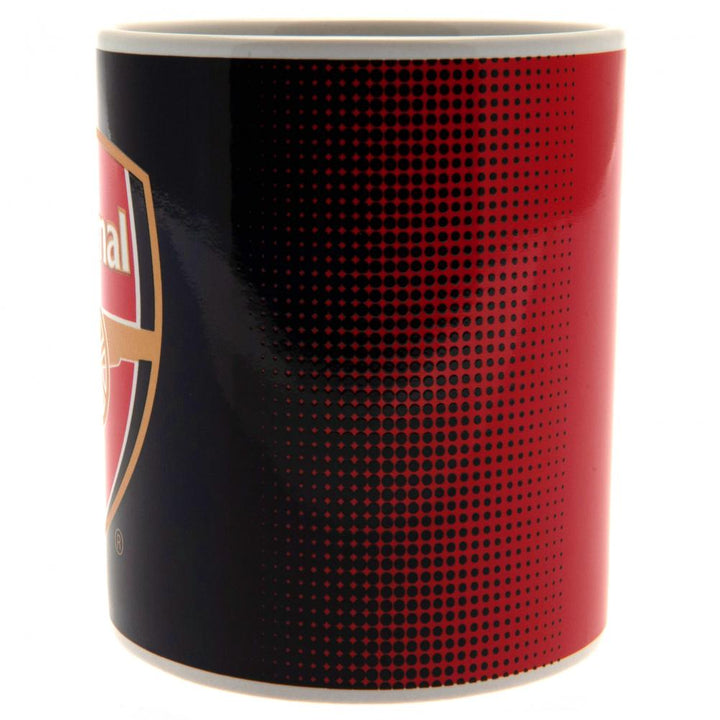 Arsenal FC Halftone Mug by Football>Premier League>Arsenal FC