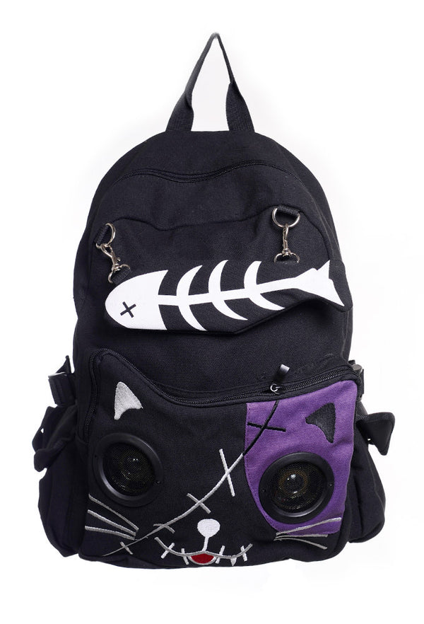 Kitty Speaker Backpack by Lost Queen