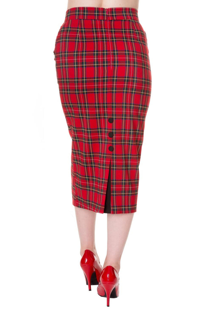 Pencil Skirt by Banned Apparel