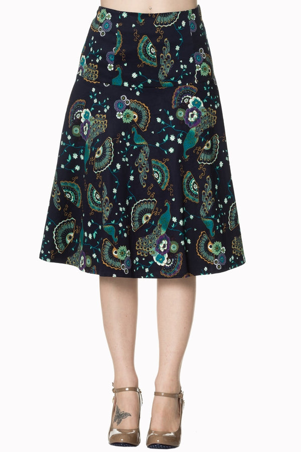 PROUD PEACOCK SKIRT