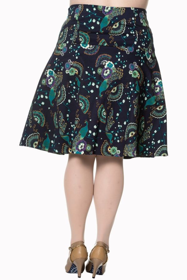PROUD PEACOCK SKIRT
