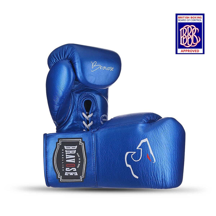 Rebellion Professional Fight Gloves Blue-0