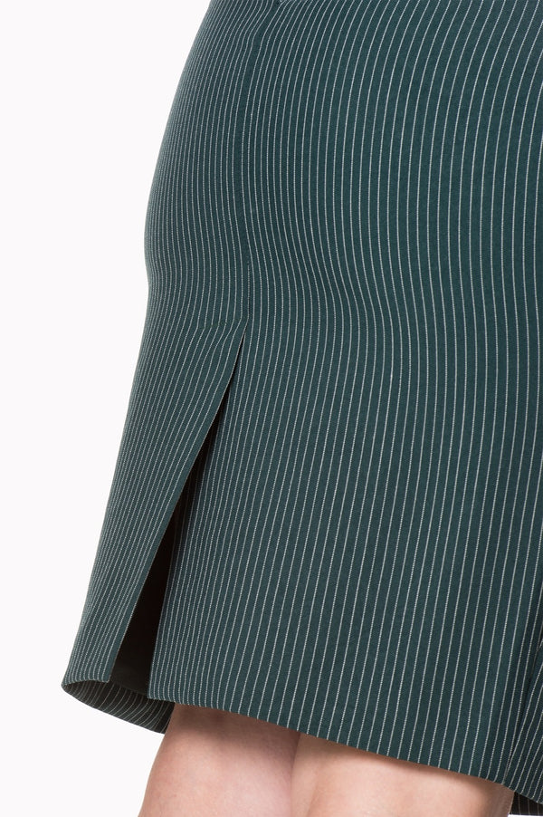 PINSTRIPE PENCIL SKIRT