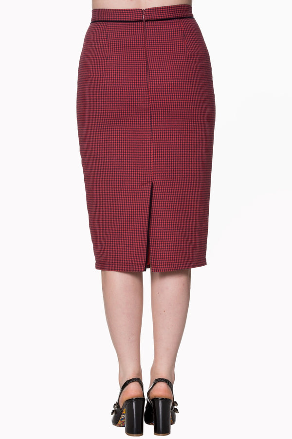 SWEPT OFF HER FEET PENCIL SKIRT