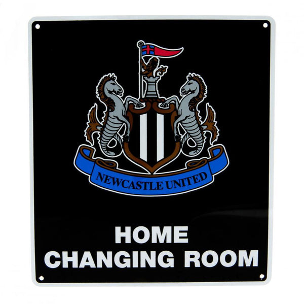 Newcastle United FC Home Changing Room Sign by Football>Premier League>Newcastle United FC