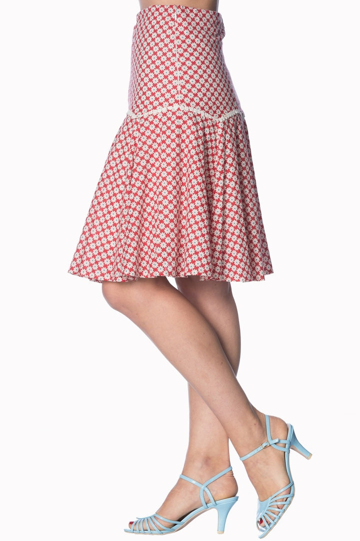 DITSY DAISY SKIRT by Banned Apparel