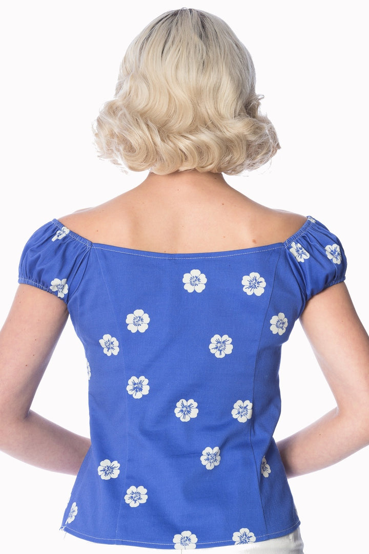 TUTTI FRUITY  FLOWER TOP by Banned Apparel