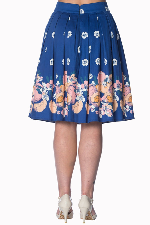 TUTTI FRUITY 50S SKIRT by Banned Apparel