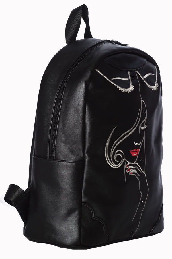 MODEL FACE BACKPACK by Banned Apparel