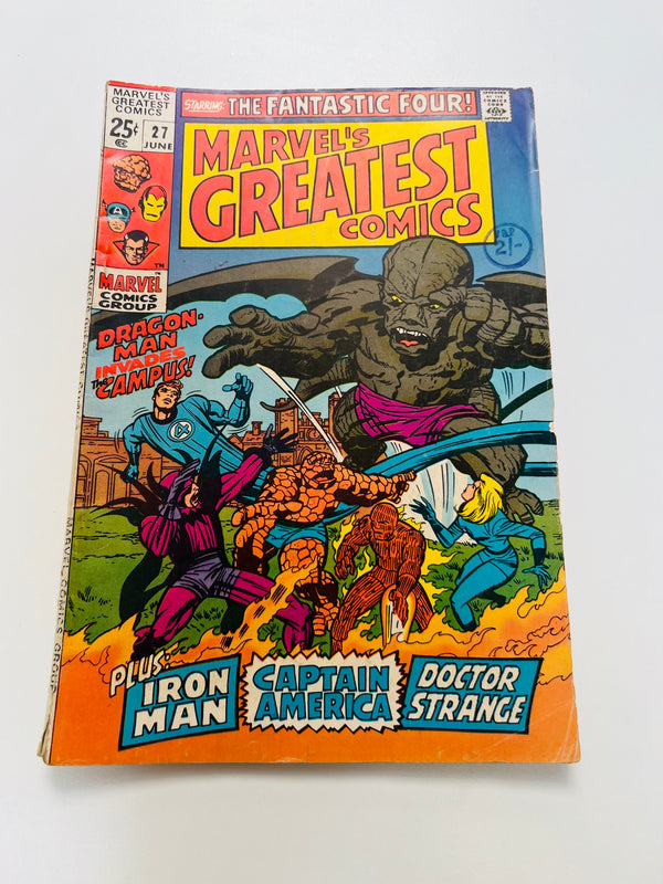 Marvel’s Greatest Comics #27 (1969) Fantastic Four