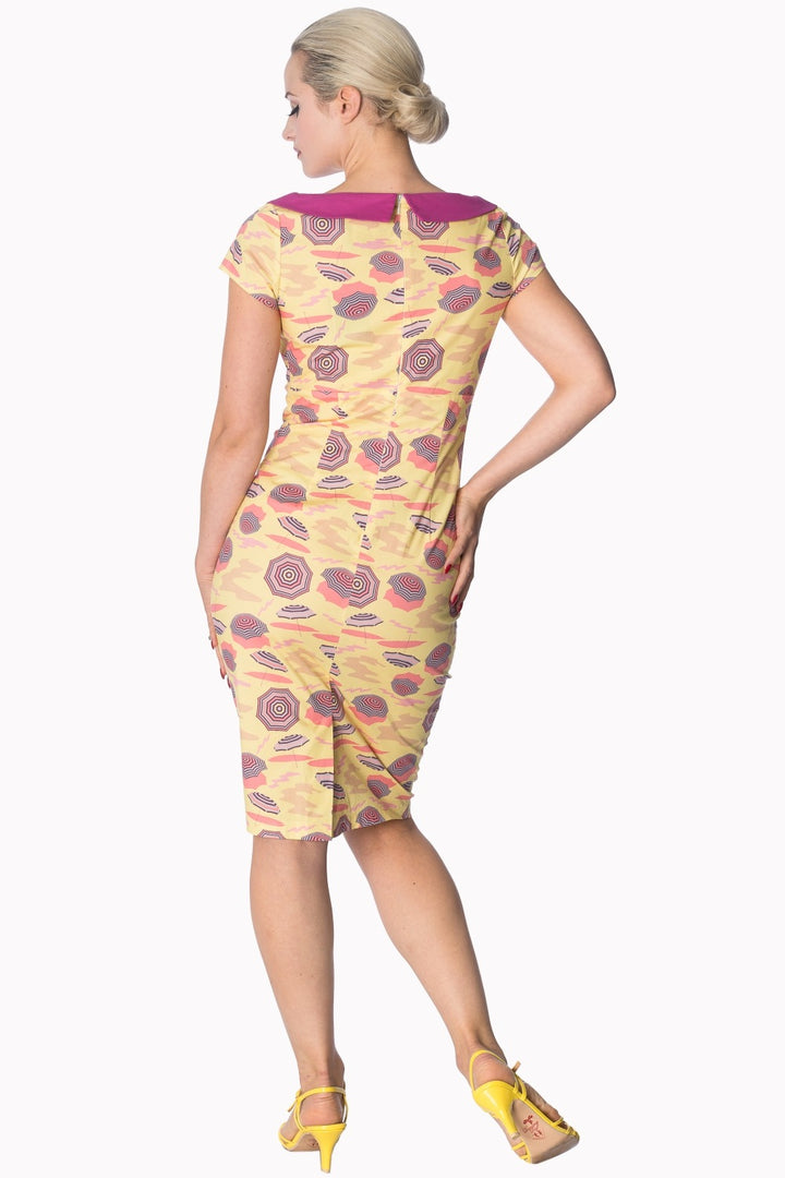 PARASOL WIGGLE DRESS by Banned Apparel