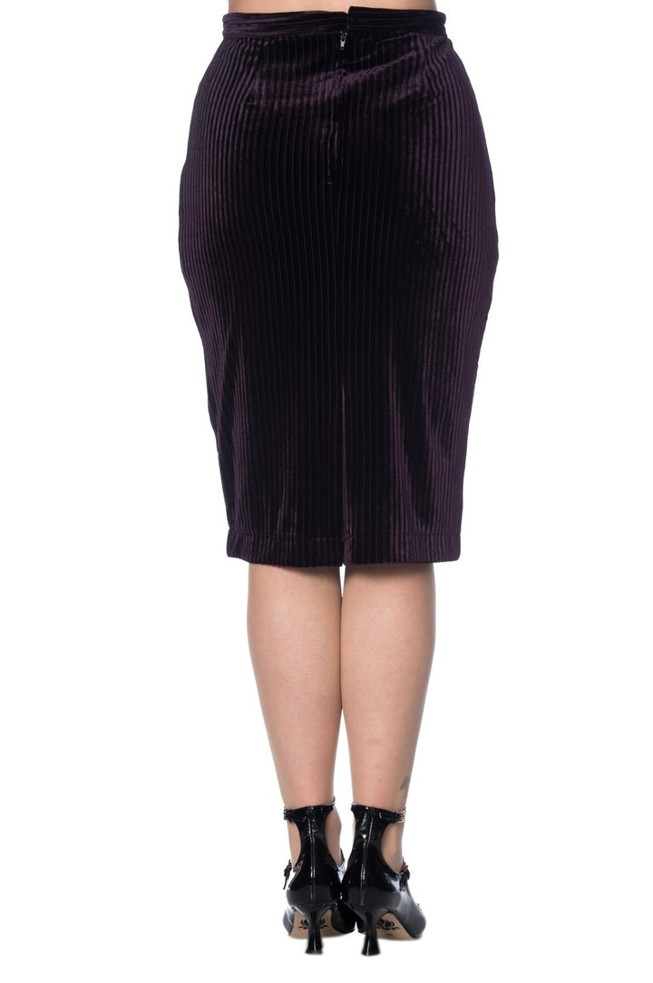 VERA VELVET SKIRT by Banned Apparel