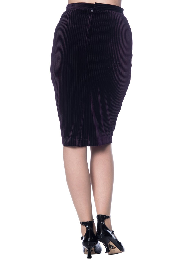 VERA VELVET SKIRT by Banned Apparel