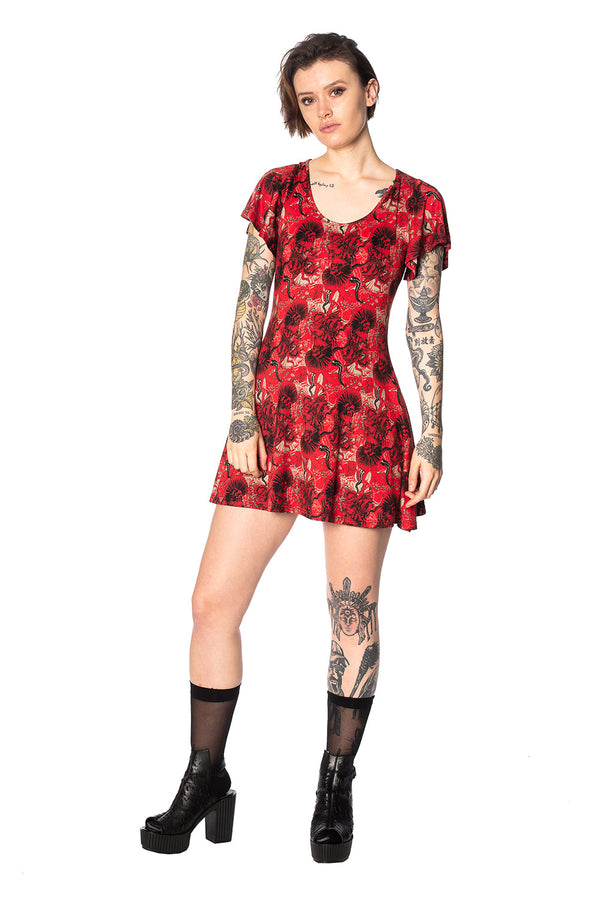 MAD DAME DRESS by Banned Apparel