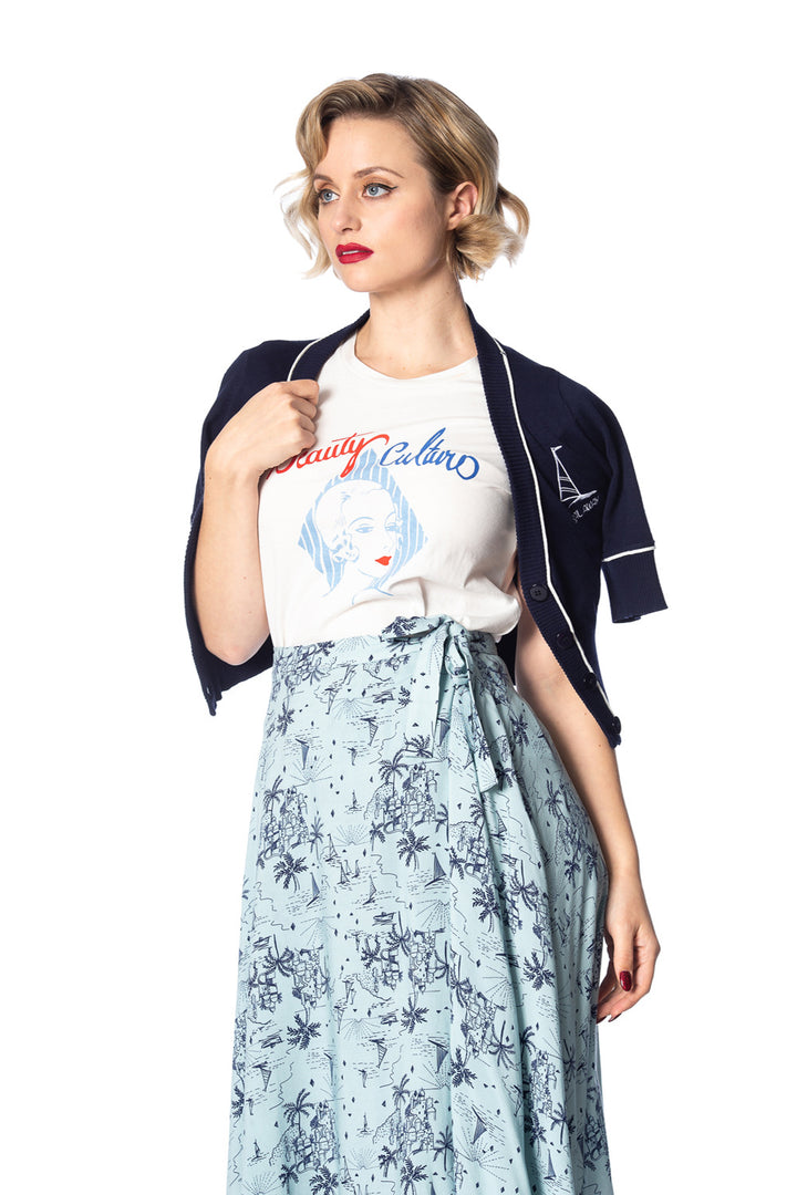 SANTORINI DREAMS SKIRT by Banned Apparel