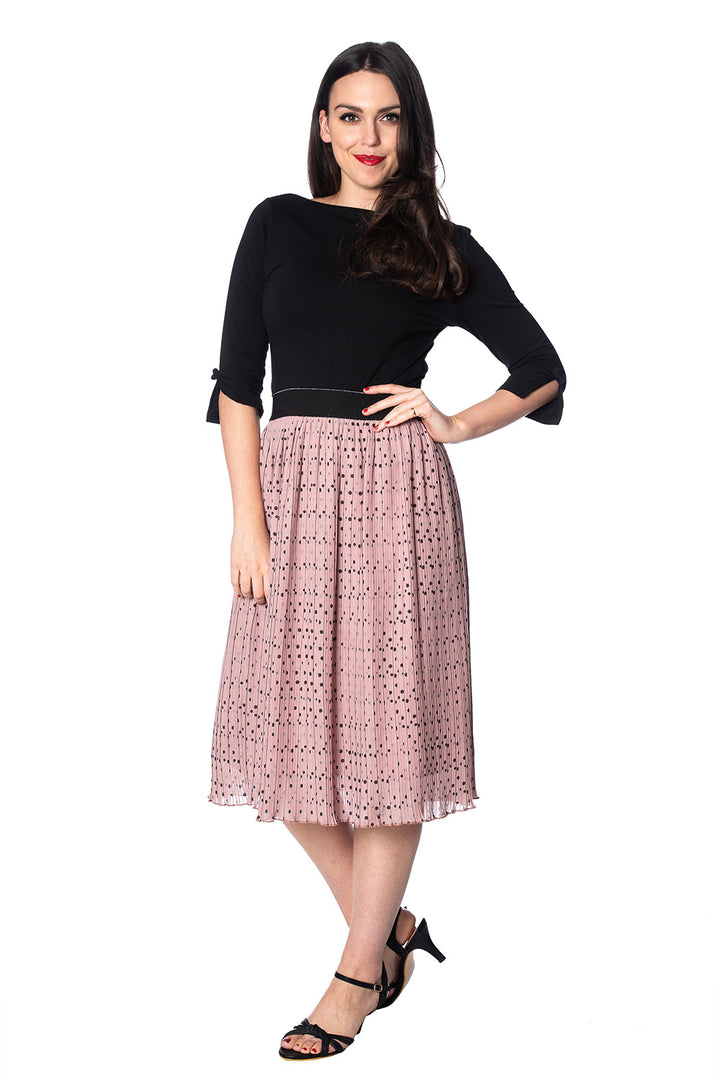 DOTS ABOUT SPOTS SKIRT by Banned Apparel