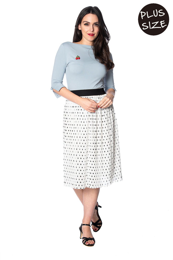 DOTS ABOUT SPOTS SKIRT by Banned Apparel