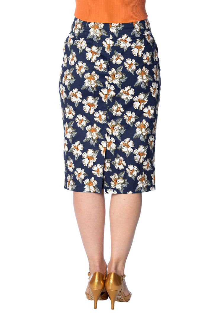 BEACH BABE PENCIL SKIRT by Banned Apparel