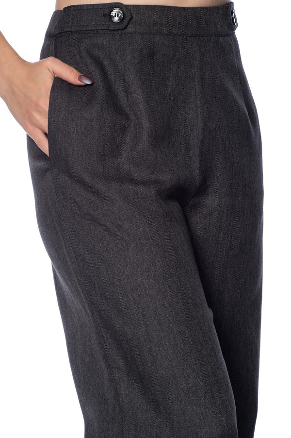 SECRETARY WIDE LEG TROUSER