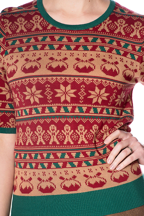 CHRISTMAS PUD JUMPER