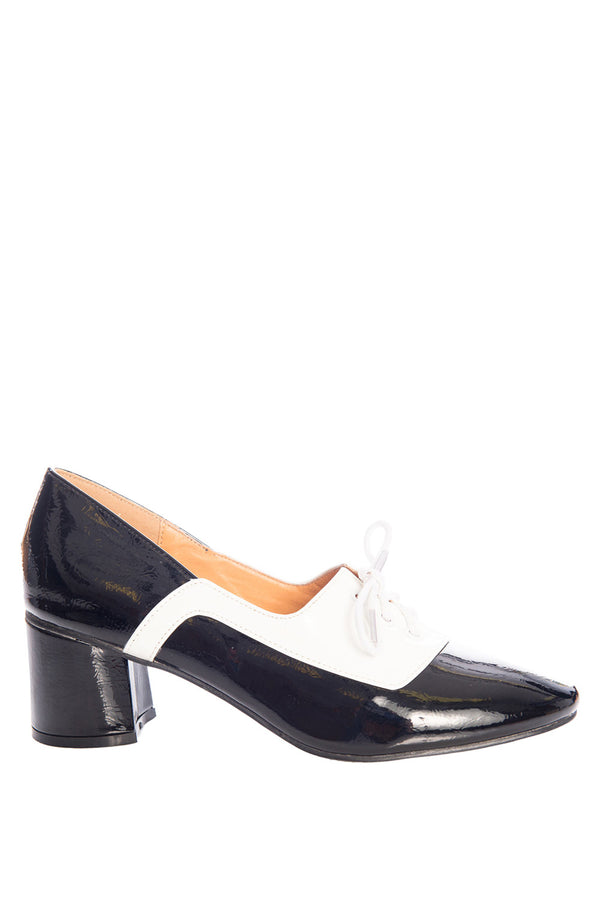 THE MODERNIST TWO TONE LACE SHOE