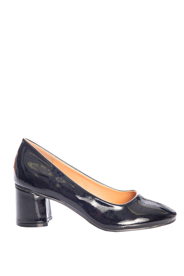 THE MODERNIST BLOCK HEEL PUMP