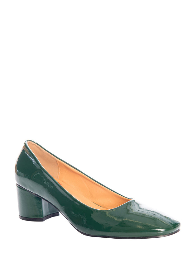 THE MODERNIST BLOCK HEEL PUMP