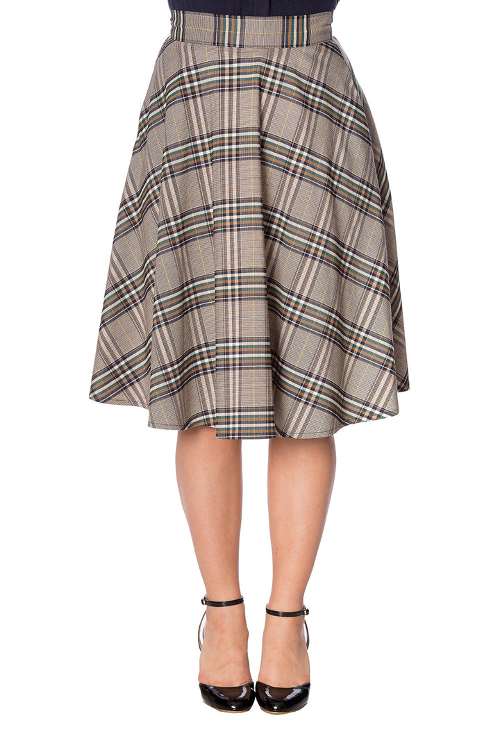 LADY OLIVE SKIRT by Banned Apparel