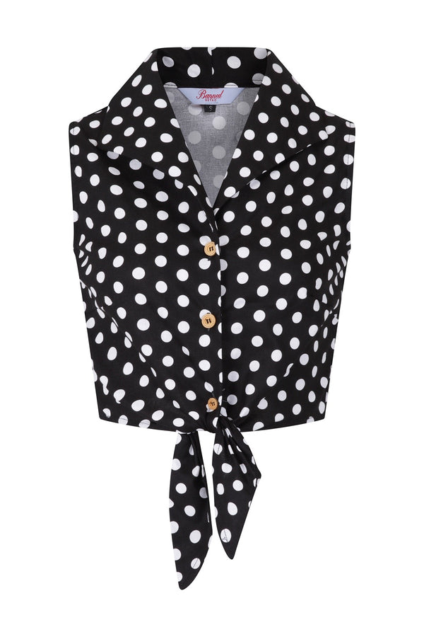 POLKA BLOUSE by Banned Apparel