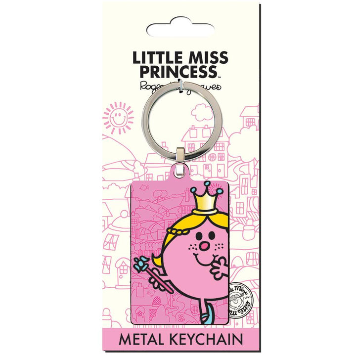 Little Miss Princess Metal Keyring by Entertainment>TV Series>Mr. Men And Little Miss