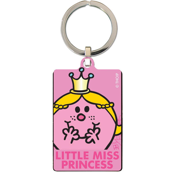 Little Miss Princess Metal Keyring by Entertainment>TV Series>Mr. Men And Little Miss