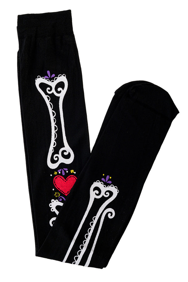 HEART AND BONES STOCKINGS