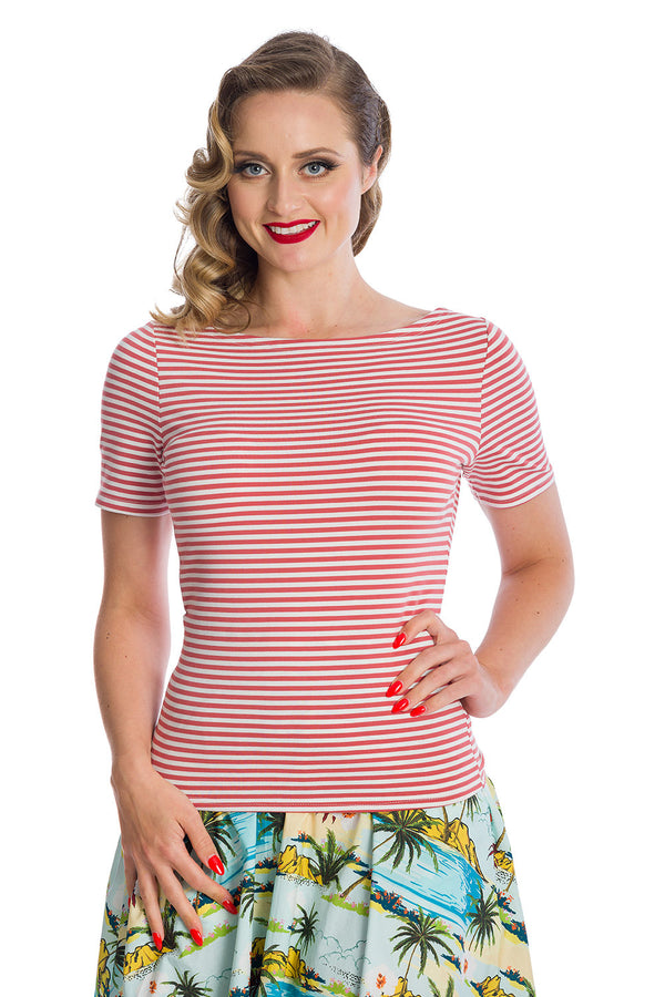 SZIZZLE STRIPE TOP