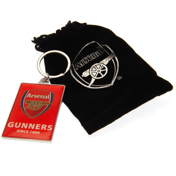 Arsenal FC Deluxe Keyring by Football>Premier League>Arsenal FC