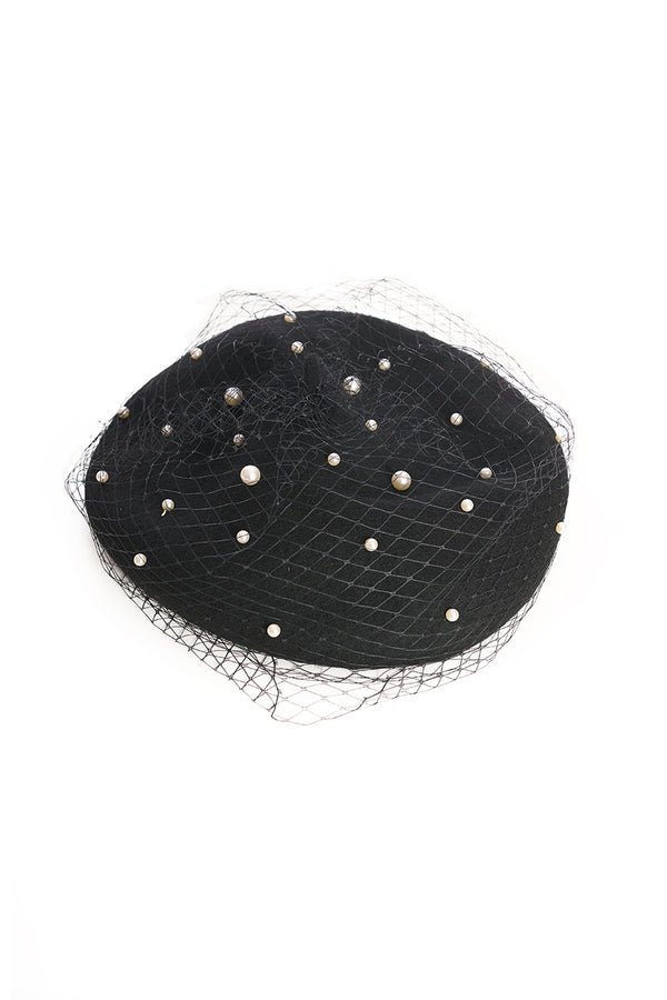 MAGGIE PEARL BERET by Banned Apparel