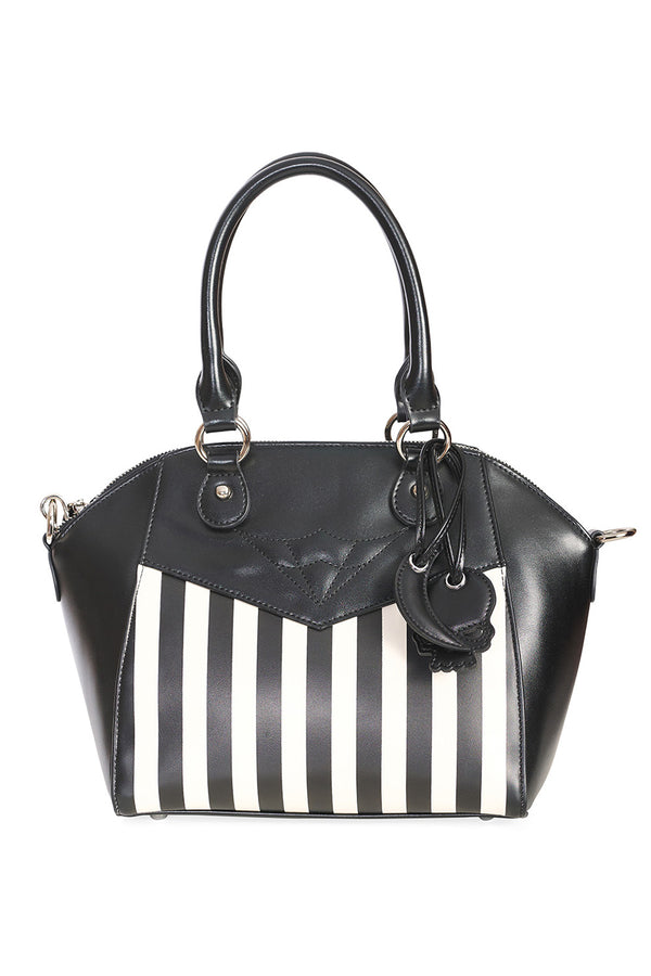 ANOTHER LOST SOUL STRIPED HANDBAG